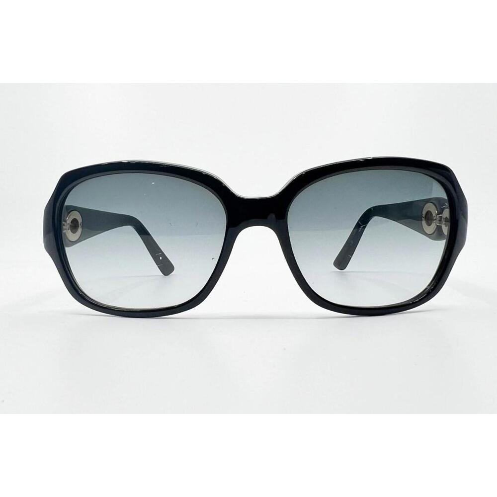 Christian Dior 2ZYQ8 Sunglasses Womens Black Wrap 56-17-130 12219